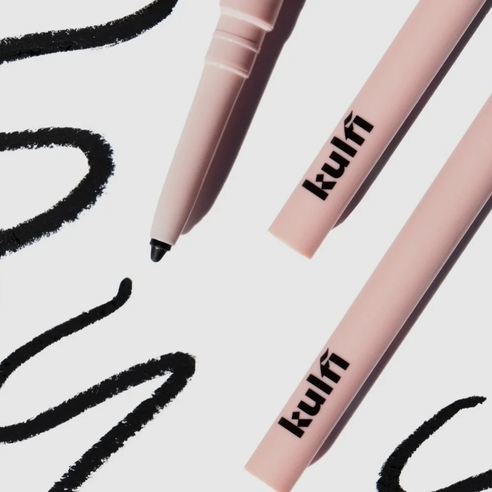 Kulfi Beauty Underlined Kajal Eyeliner Crayon: Nazar No More (Black), NIB